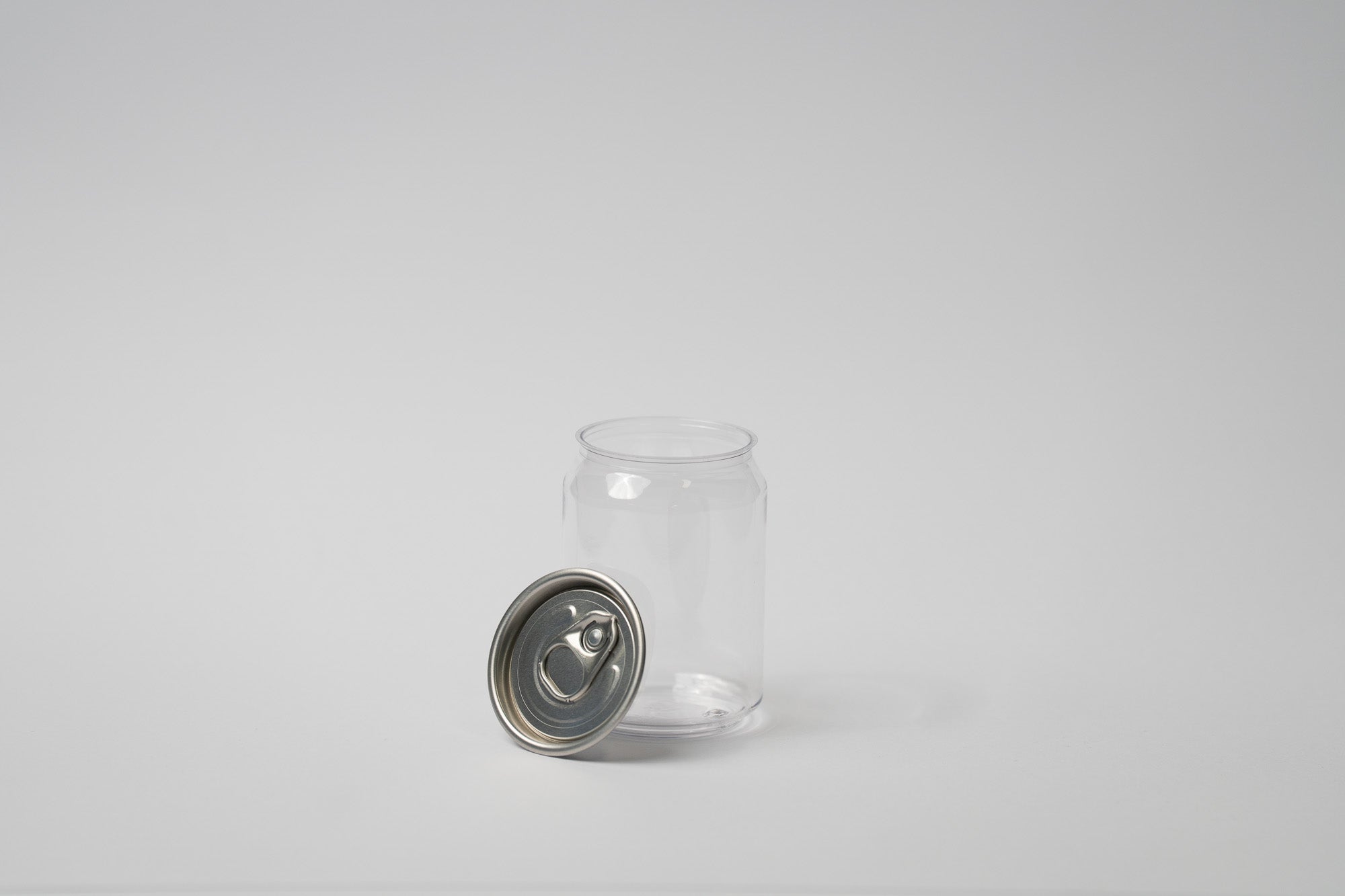 250ml PET Cans with Full Open Lid (Box of 200)